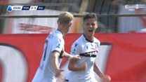 Wielkie chwile reprezentanta Polski. Fantastyczny debiutancki gol Kacpra Urbańskiego. WIDEO (Eleven Sports)