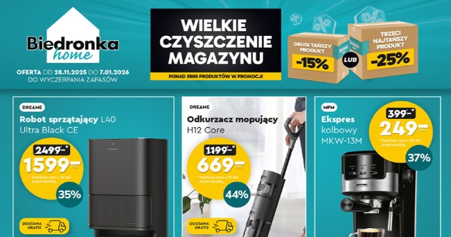 Wielkie czyszczenie magazynów w Biedronka Home - ponad 3500 produktów w promocji /Biedronka Home /INTERIA.PL