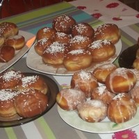 Pączki własnej roboty ( fot. Izabela Nowak)