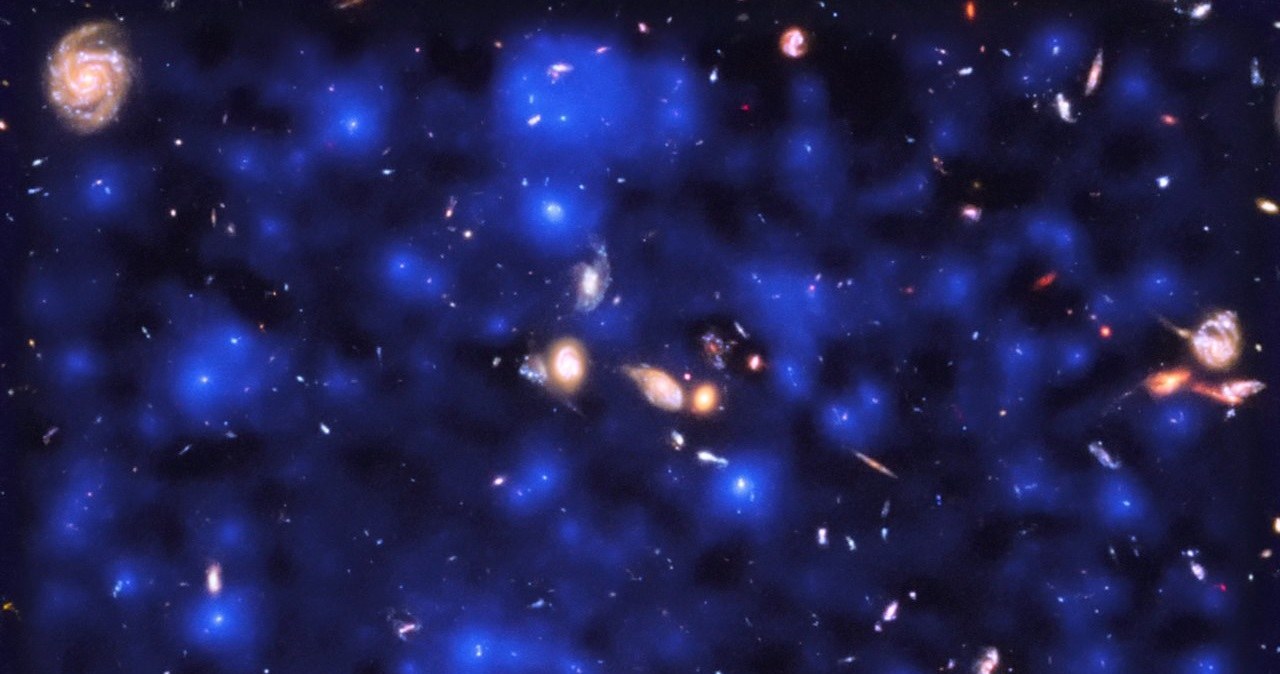 Wielkie kosmiczne rezerwuary wodoru atomowego otaczającego odległe galaktyki /materiały prasowe