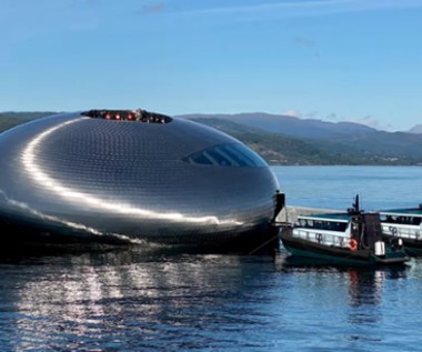 Wielkie oko patrzy. Czym jest tajemniczy pływający obiekt w norweskim fiordzie?