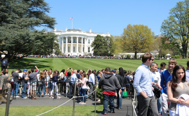 Wielkie zwiedzanie ogrodów Białego Domu. "Piękne, wspaniałe doświadczenie"