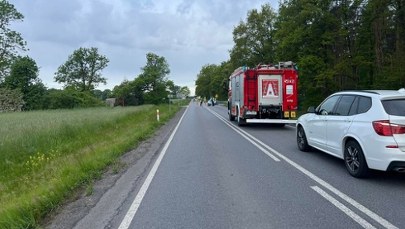 Wielkopolska: Śmiertelne potrącenie pieszego przez ciężarówkę