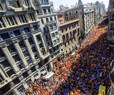 Wielotysięczna demonstracja w Barcelonie 