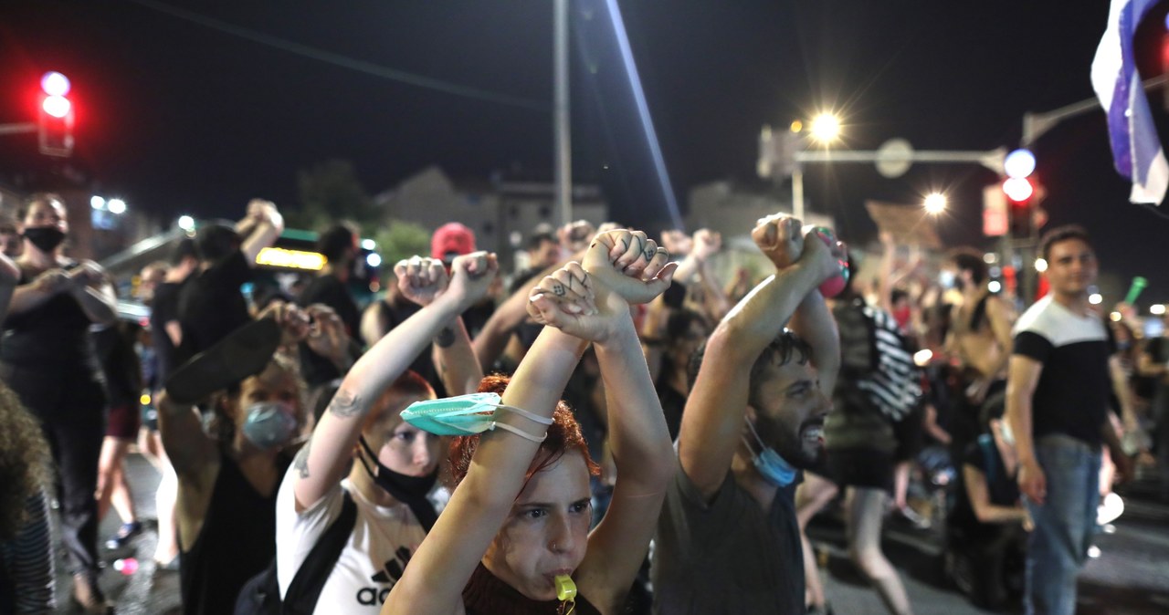 Wielotysięczne protesty w Izraelu