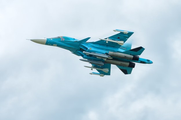 Wielozadaniowy bombowiec taktyczny Su-34 (zdjęcie ilustracyjne) /Shutterstock