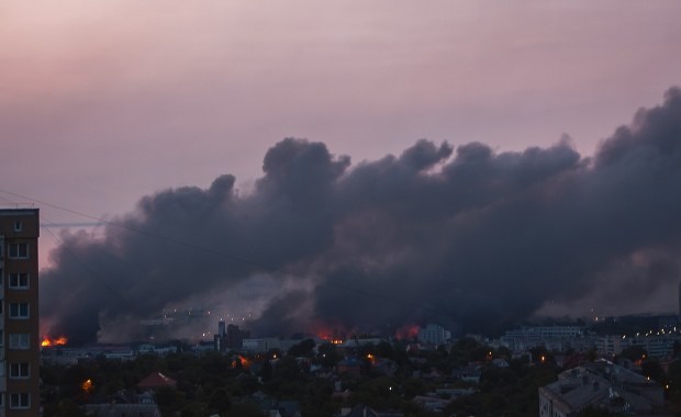 Wielu zabitych i rannych. Rosjanie ostrzelali rynek amunicją kasetową