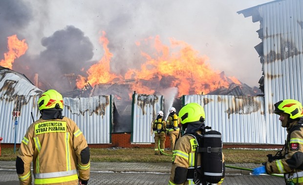 ​Wiemy, co mogło wywołać pożar hali w Bydgoszczy