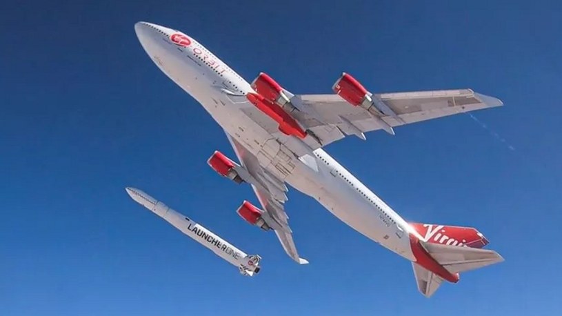 Wiemy, kiedy Virgin Orbit wystrzeli rakietę z samolotu. Na pokładzie znajdą się misje NASA /Geekweek