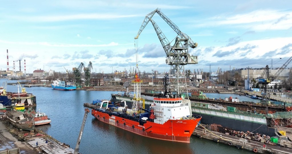 Wiertnia zainstalowana na statku Sylur umożliwia wykonywanie na morzu badań geotechnicznych na głębokości do 120 m /materiały prasowe
