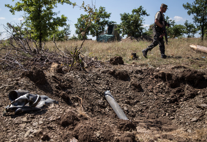 Wieś na wschodzie Ukrainy, zdj. ilustracyjne /OLEKSANDR RATUSHNIAK /AFP