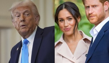 Wieści w sprawie Harry'ego to nie były tylko plotki. Nagle Trump zabrał głos, oberwało się Meghan