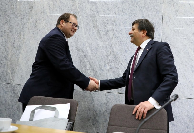 Wiesław Łyszczek i Janusz Śniadek / 	Jakub Kamiński    /East News