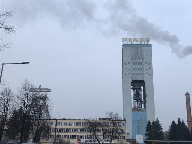 Wieża kopalni Piast w Bieruniu /Marcin Buczek /RMF FM