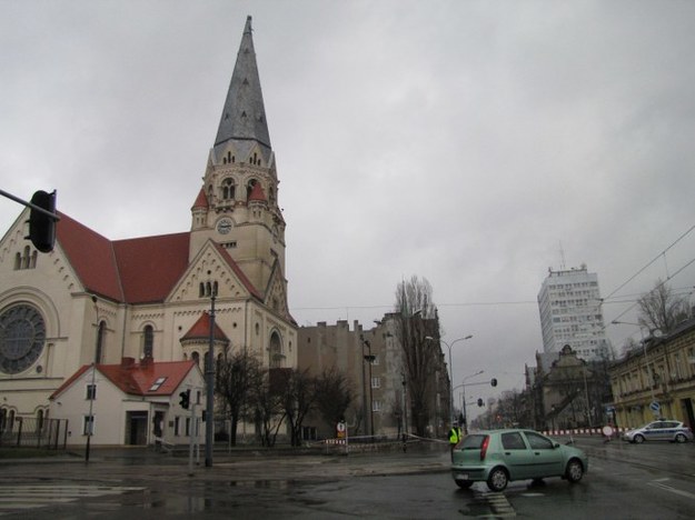 Wieża kościoła św. Mateusza w Łodzi /Agnieszka Wyderka /RMF FM