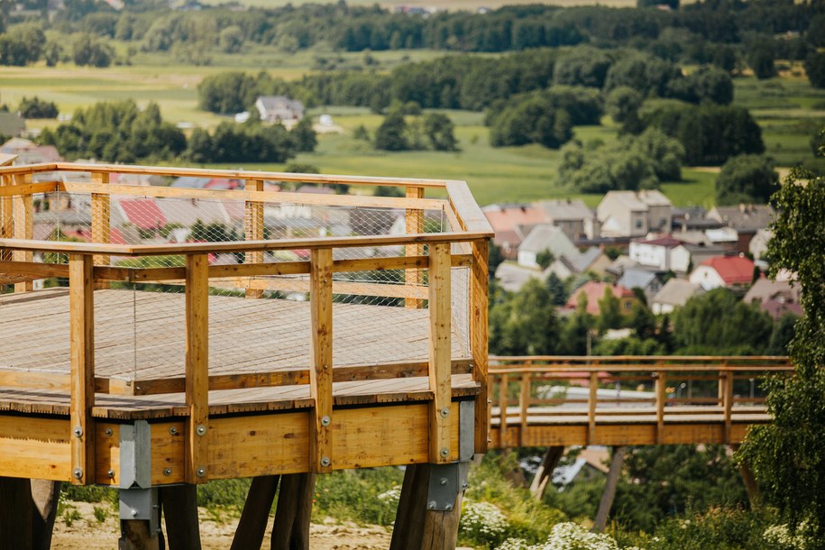Wieża widokowa na Kurzej Górze w Kurzętniku /materiały prasowe /