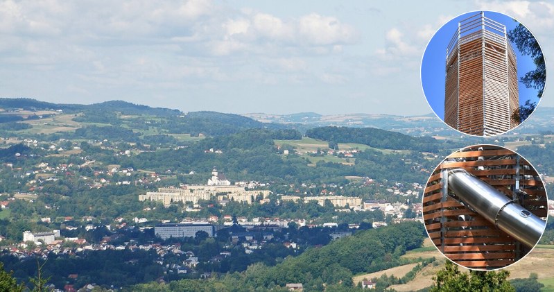 Wieża widokowa na Łysuli robi wrażenie. Roztaczają się z niej piękne widoki m.in. na Gorlice /Wikipedia /materiał zewnętrzny