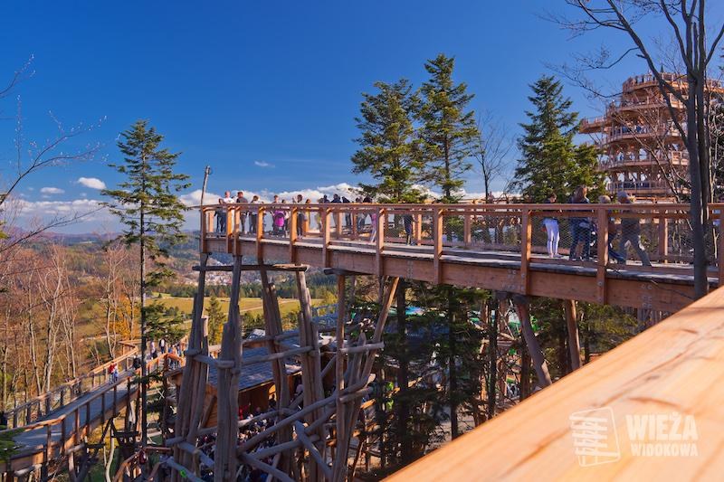 Wieża widokowa w Krynicy-Zdroju /materiały prasowe /