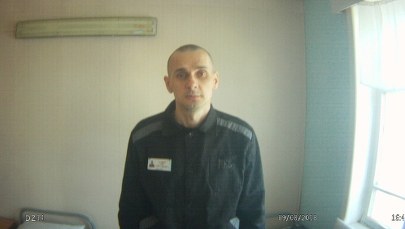 Więziony w Rosji ukraiński reżyser Ołeh Sencow z nagrodą im. Sacharowa