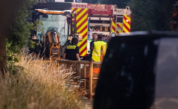Wieźli dzieci w koszu koparki. Tragedia na obozie pod Harburgiem