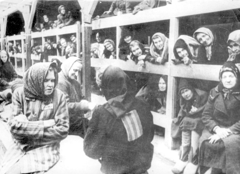 Więźniarki obozu Auschwitz II-Birkenau /AFP