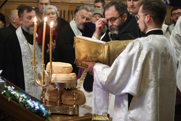 Wigilia Bożego Narodzenia obrządku wschodniego w Białymstoku / 	Artur Reszko    /PAP