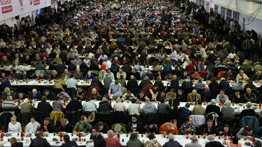 Wigilia Caritas na Międzynarodowych Targach Poznańskich /Urząd Miasta Poznania /Materiały prasowe