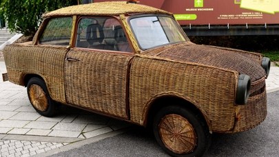 Wiklinowe postacie, zwierzęta i trabant. Festiwal plecionkarstwa w Poznaniu