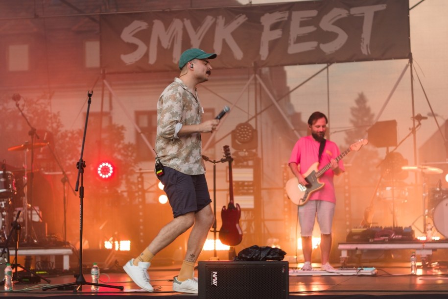 Wiktor Dyduła na festiwalowej scenie /Maciej Nycz /RMF FM