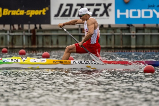 Wiktor Głazunow zdobył brąz w konkurencji C1 5000 m /Grzegorz Michałowski /PAP