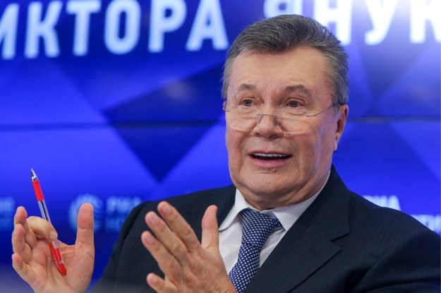 Wiktor Janukowycz został skazany za sprzyjanie agresywnej wojnie przeciwko Ukrainie ze strony Rosji /Vladimir Gerdo /PAP/ITAR-TASS