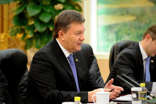 Wiktor Janukowycz /WANG ZHAO  /PAP/EPA