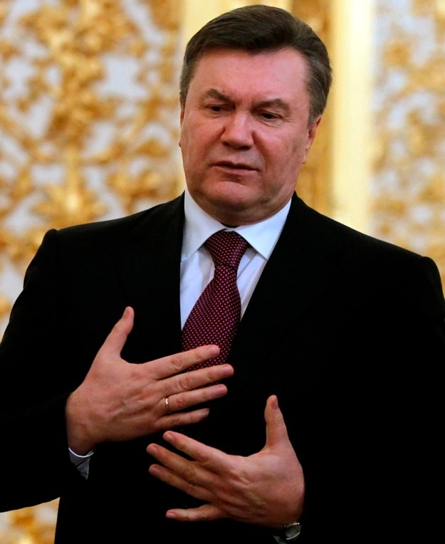 Wiktor Janukowycz /PAP/EPA/YURI KOCHETKOV /PAP/EPA