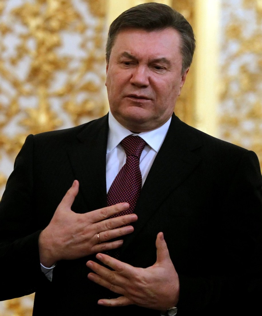 Wiktor Janukowycz /PAP/EPA/YURI KOCHETKOV /PAP/EPA