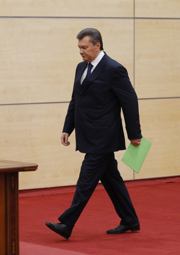 Wiktor Janukowycz /YURI KOCHETKOV /PAP/EPA