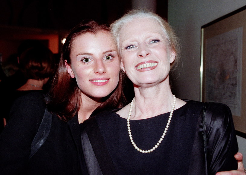 Wiktoria Padlewska i Beata Tyszkiewicz, 1998 r. /Studio69 /Agencja FORUM