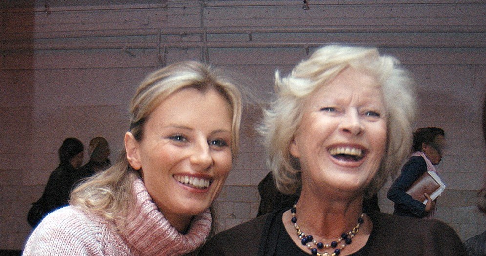 Wiktoria Padlewska i Beata Tyszkiewicz, 2004 r. /Warda /AKPA