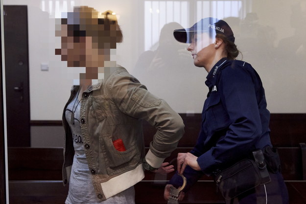 Wiktoria Ś.  oskarżona o zabójstwo w 2015 r. koleżanki, 17-letniej Agaty z Wejherowa / 	Adam Warżawa    /PAP