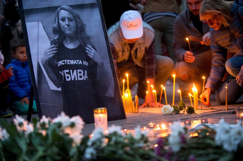 Wiktorię Marinową zamordowano w Ruse. Sprawca działał ze szczególnym okrucieństwem /NIKOLAY DOYCHINOV  /AFP