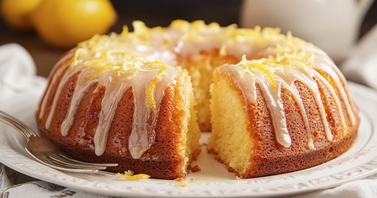 Wilgotna i puszysta babka cytrynowa to pyszne ciasto na Wielkanoc /ingfakrapee /123RF/PICSEL