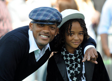 Will Smith i jego syn Jaden /AFP