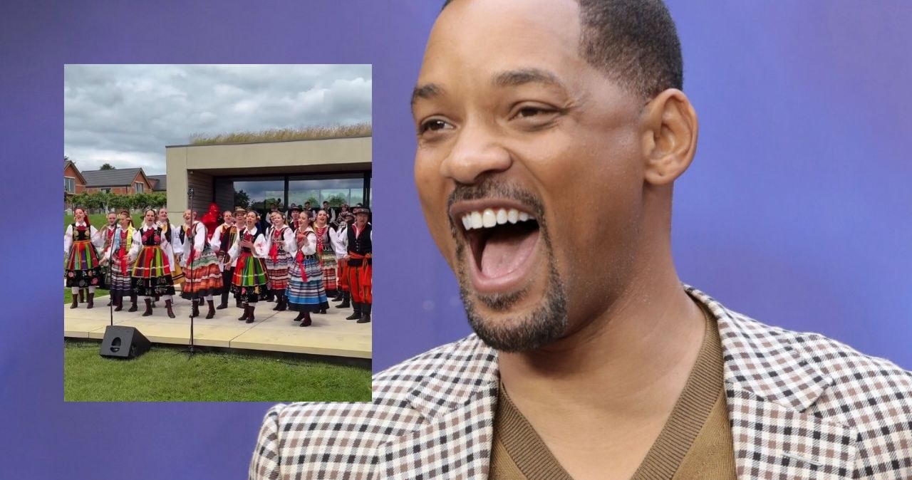 Will Smith przywitany przez Studencki Zespół Pieśni i Tańca "Katowice" /SplashNews.com/East News, Instagram @willsmith /East News