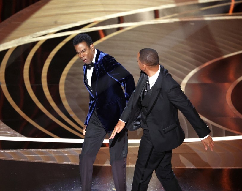 Will Smith spoliczkował Chrisa Rocka na gali wręczenia Oskarów w 2022 roku /Myung Chun / Los Angeles Times /Getty Images