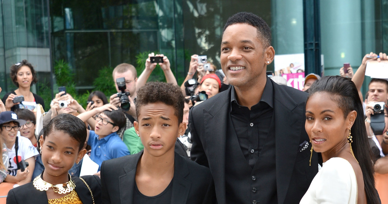 Will Smith z żoną i dziećmi /Alberto E. Rodriguez /Getty Images