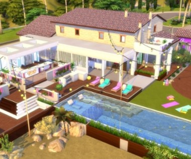 ​Willa z programu "Love Island. Wyspa miłości" odtworzona w grze The Sims 4