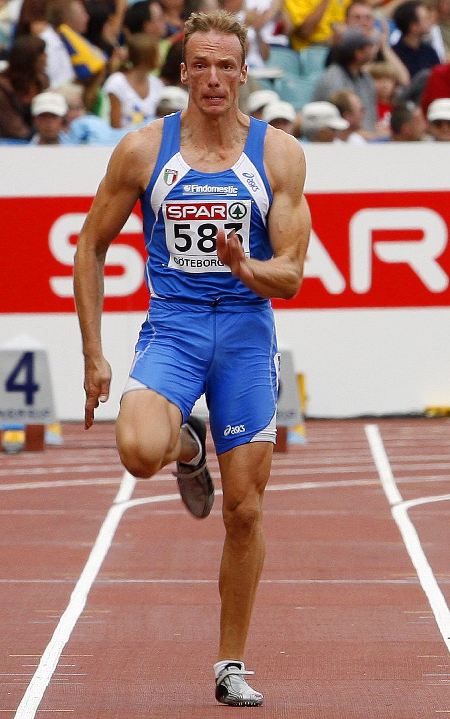 William Frullani trenował również dziesięciobój. Na zdjęciu: podczas zawodów w szwedzkim Goeteborgu w sierpniu 2006 roku /KERIM OKTEN /PAP/EPA