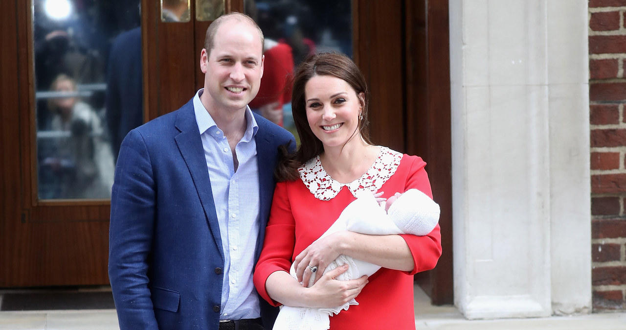 William i Kate z potomkiem /Getty Images