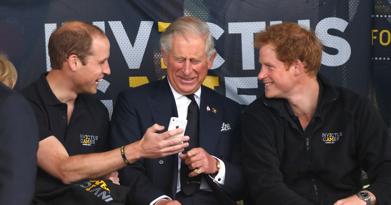 William, Karol i Harry /Max Mumbly /Getty Images