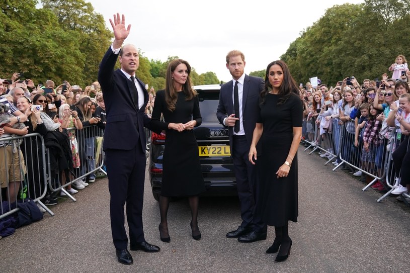 William, Kate, Harry i Meghan /Getty Images