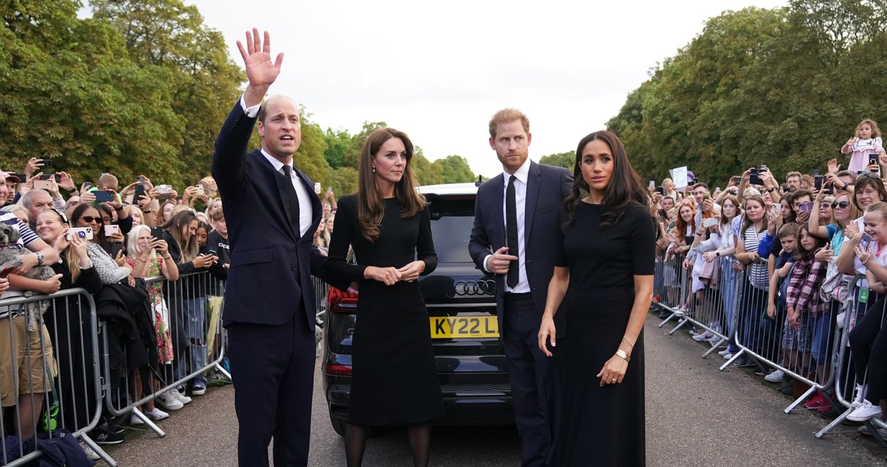 William, Kate, Harry i Meghan /Getty Images